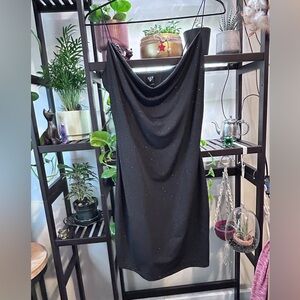 Elegant Black Mini Dress